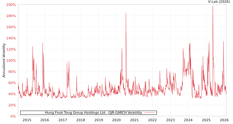 graph of Hung Fook Tong Group Holdings Ltd GJR-GARCH
