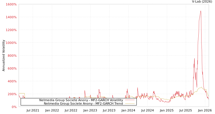 graph of Netmedia Group Societe Anony MF2-GARCH