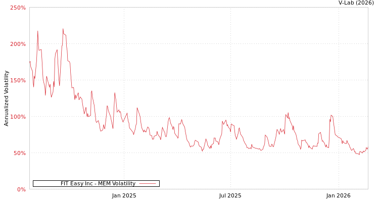 graph of FIT Easy Inc MEM