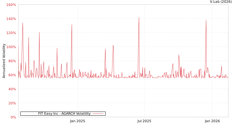 graph of FIT Easy Inc AGARCH