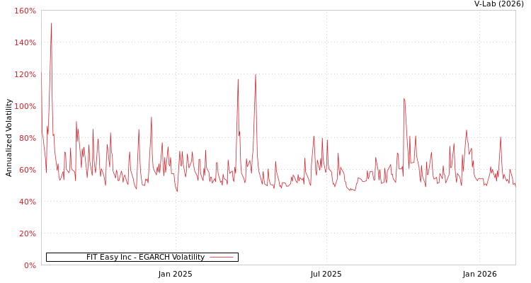 graph of FIT Easy Inc EGARCH