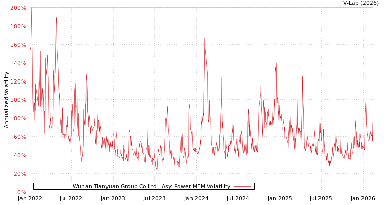 graph of Wuhan Tianyuan Group Co Ltd APMEM