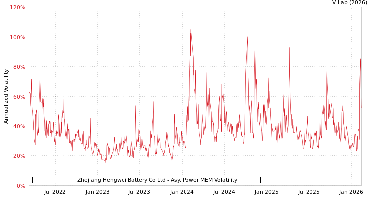 graph of Zhejiang Hengwei Battery Co Ltd APMEM