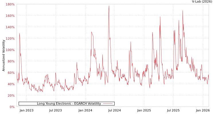 graph of Long Young Electronic EGARCH