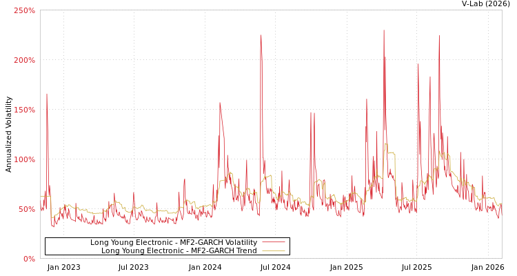 graph of Long Young Electronic MF2-GARCH