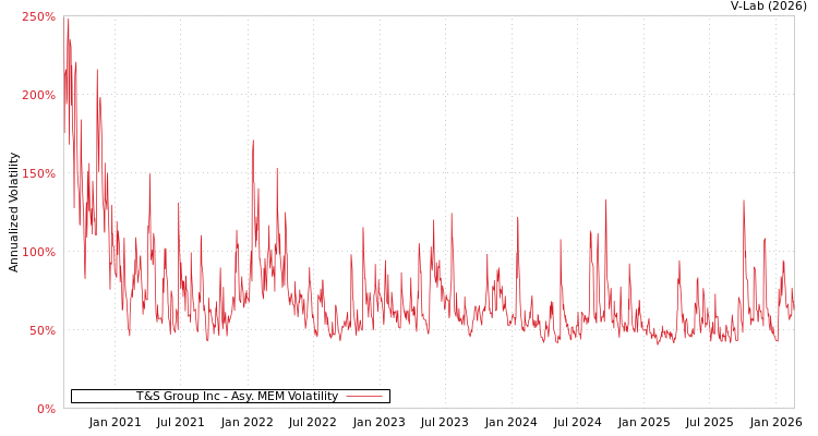 graph of T&S Group Inc AMEM