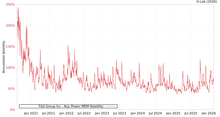 graph of T&S Group Inc APMEM
