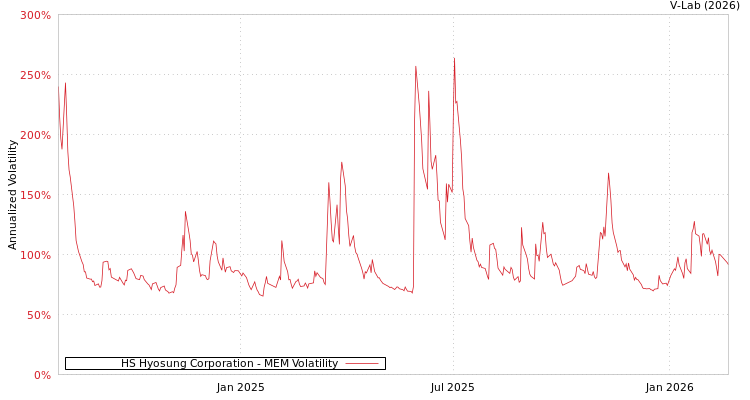 graph of HS Hyosung Corporation MEM