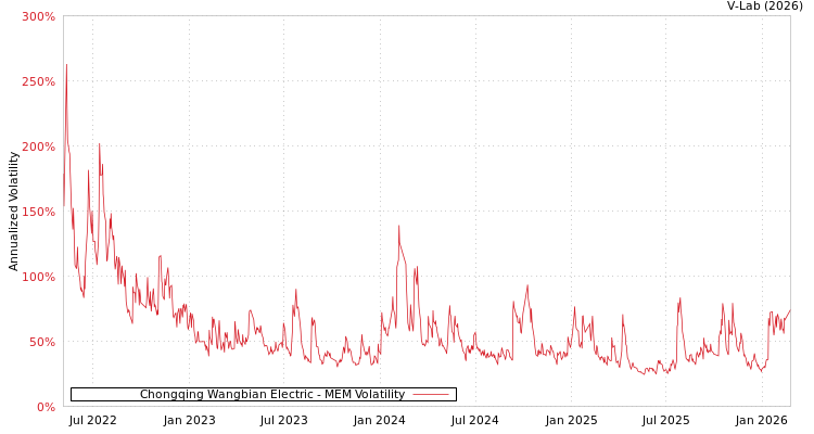 graph of Chongqing Wangbian Electric MEM