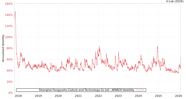 graph of Shanghai Fengyuzhu Culture and Technology Co Ltd APARCH
