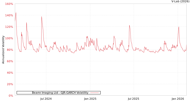 graph of Beamr Imaging Ltd GJR-GARCH