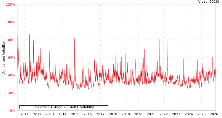 graph of Salomon A. Angel EGARCH