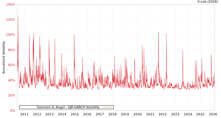 graph of Salomon A. Angel GJR-GARCH