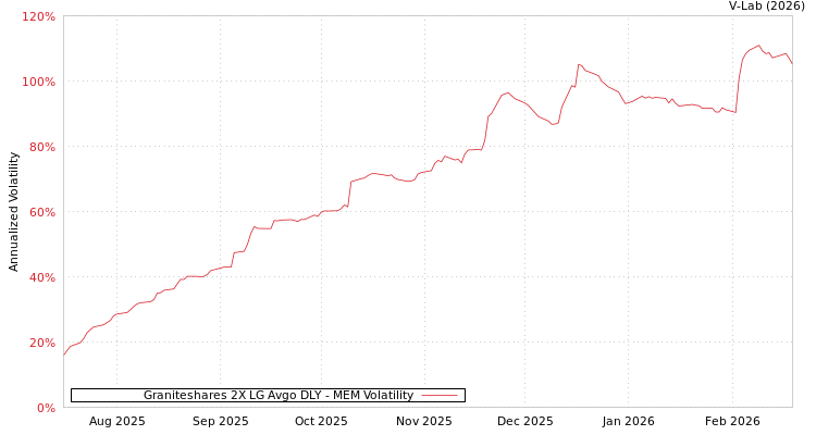 graph of Graniteshares 2X LG Avgo DLY MEM