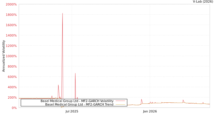 graph of Basel Medical Group Ltd MF2-GARCH