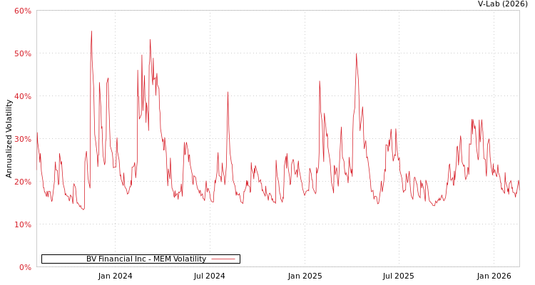 graph of BV Financial Inc MEM