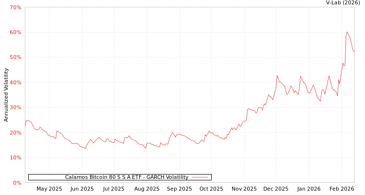 graph of Calamos Bitcoin 80 S S A ETF GARCH
