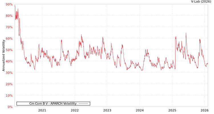 graph of Cm Com B V APARCH