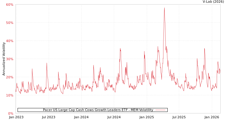 graph of Pacer US Large Cap Cash Cows Growth Leaders ETF MEM