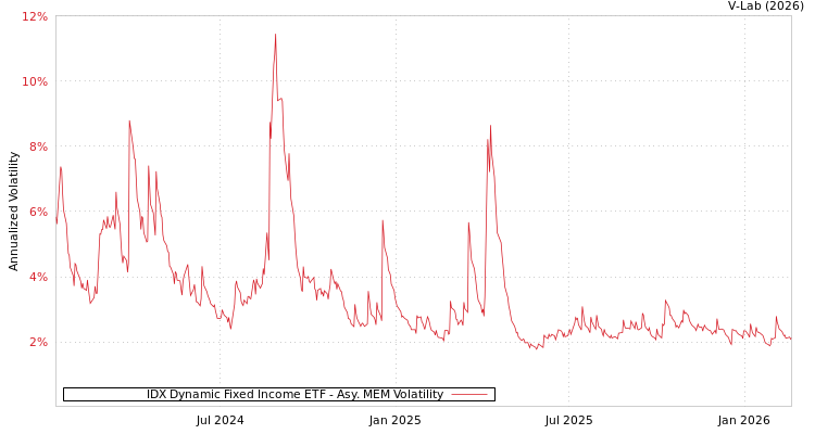 graph of IDX Dynamic Fixed Income ETF AMEM