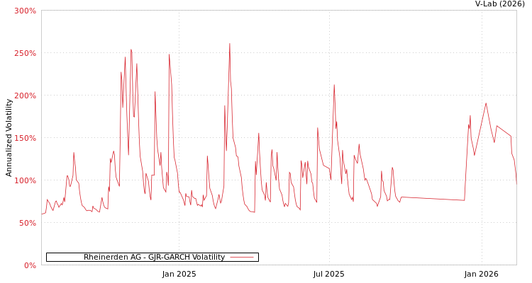graph of Rheinerden AG GJR-GARCH