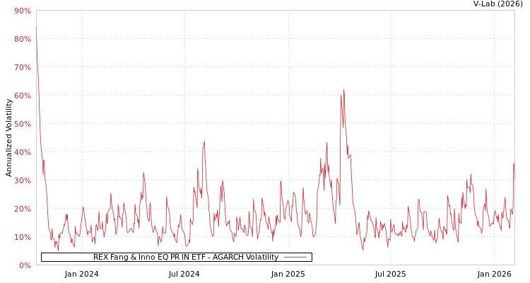 graph of REX Fang & Inno EQ PR IN ETF AGARCH