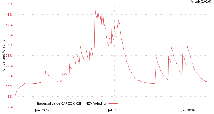 graph of Tradersai Large CAP EQ & CSH MEM