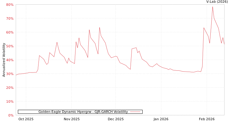 graph of Golden Eagle Dynamic Hpergrw GJR-GARCH
