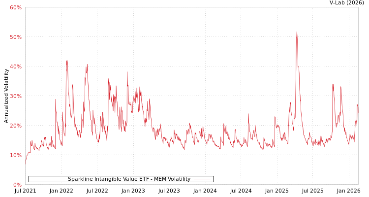 graph of Sparkline Intangible Value ETF MEM