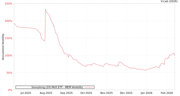 graph of Savvylong (2X) Msft ETF MEM