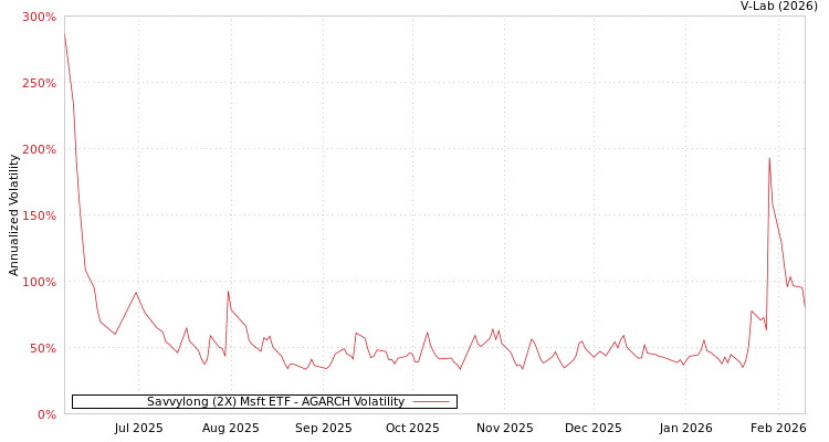 graph of Savvylong (2X) Msft ETF AGARCH