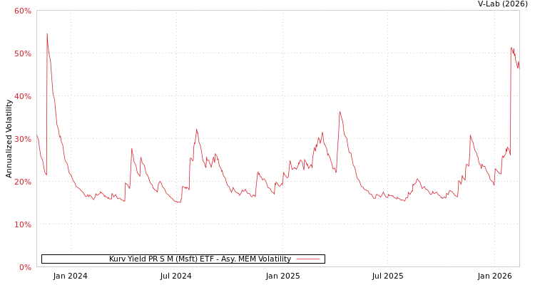graph of Kurv Yield PR S M (Msft) ETF AMEM