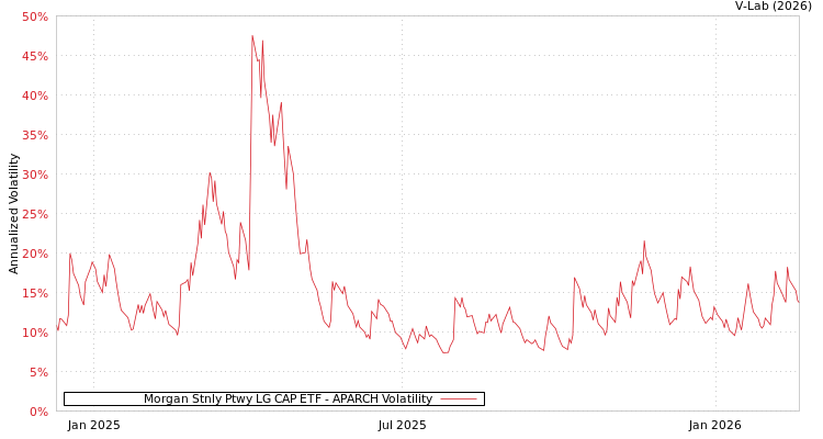 graph of Morgan Stnly Ptwy LG CAP ETF APARCH