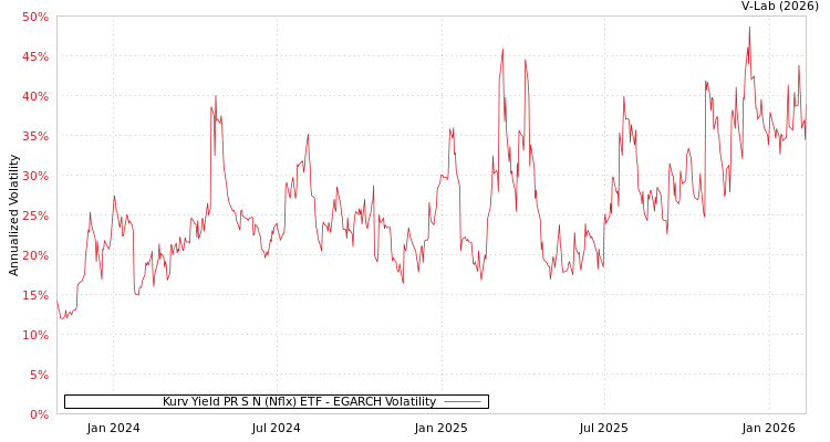 graph of Kurv Yield PR S N (Nflx) ETF EGARCH