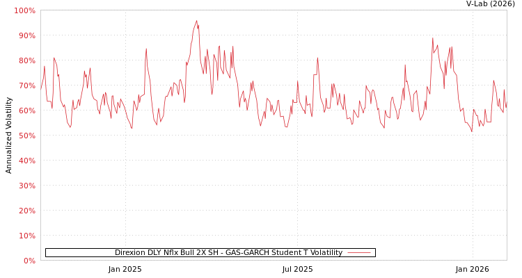 graph of Direxion DLY Nflx Bull 2X SH GAS-GARCH-T