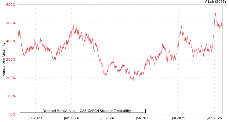 graph of Netanel Menivim Ltd GAS-GARCH-T