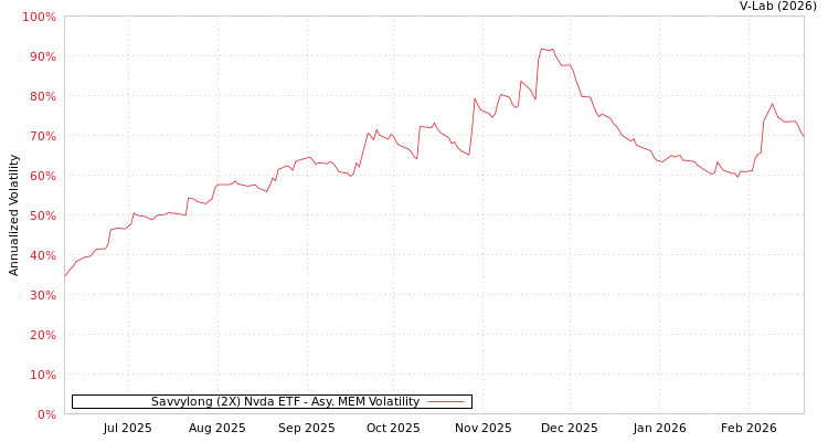 graph of Savvylong (2X) Nvda ETF AMEM