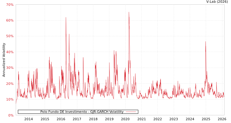 graph of Polo Fundo DE Investimento GJR-GARCH