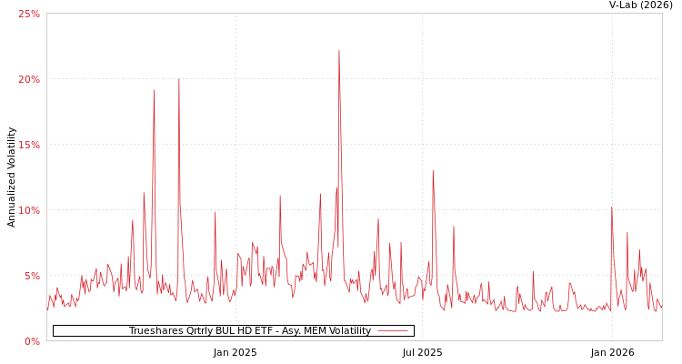 graph of Trueshares Qrtrly BUL HD ETF AMEM