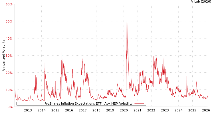graph of ProShares Inflation Expectations ETF AMEM
