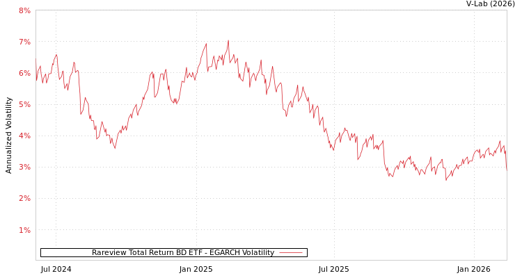 graph of Rareview Total Return BD ETF EGARCH