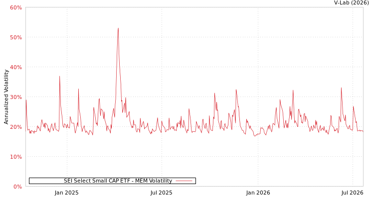 graph of SEI Select Small CAP ETF MEM