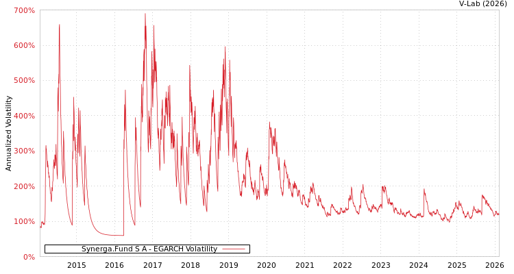 graph of Synerga.Fund S A EGARCH