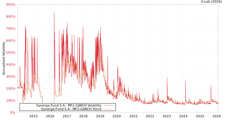 graph of Synerga.Fund S A MF2-GARCH