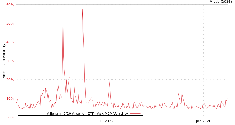 graph of Allianzim Bf20 Allcation ETF AMEM