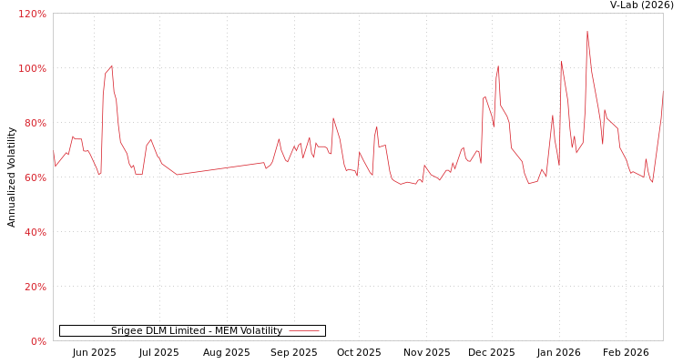 graph of Srigee DLM Limited MEM