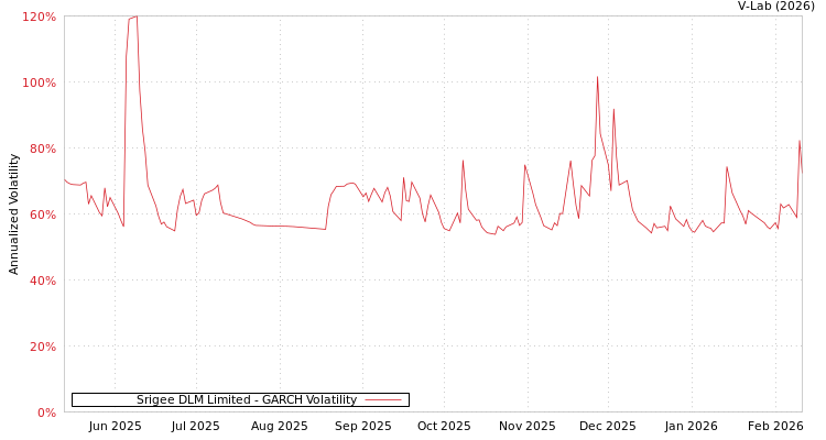 graph of Srigee DLM Limited GARCH