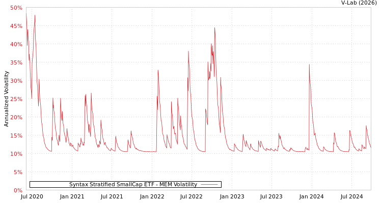 graph of Syntax Stratified SmallCap ETF MEM