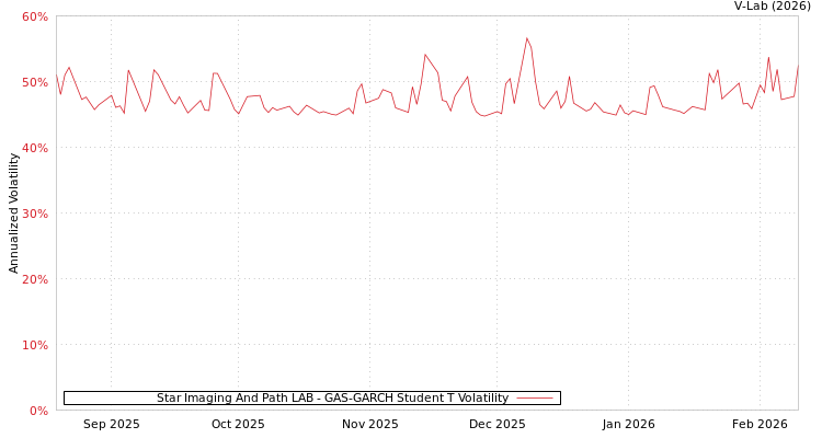 graph of Star Imaging And Path LAB GAS-GARCH-T