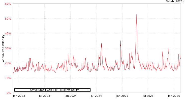 graph of Strive Small-Cap ETF MEM